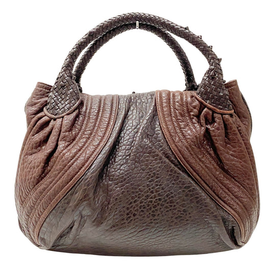 FENDI Spy Handbag in Brown Leather, in , Sold by HIVE PRELOVED - Handle Bags, ,