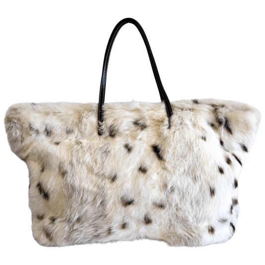 FENDI Vintage White Fur Tote Bag, in , Sold by HIVE PRELOVED - Totes, ,
