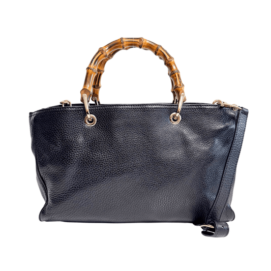 GUCCI Bamboo Shopper Brown Leather Hand Tote Bag, in , Sold by HIVE PRELOVED - Handle Bags, ,