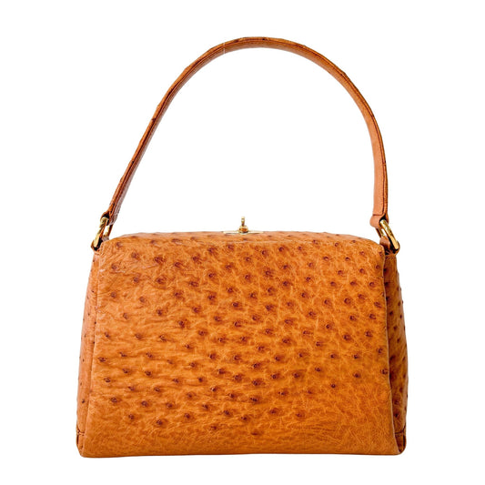 GUCCI Brown Leather Old Turn Lock Black / 30 Handbag, in , Sold by HIVE PRELOVED - Handle Bags, ,