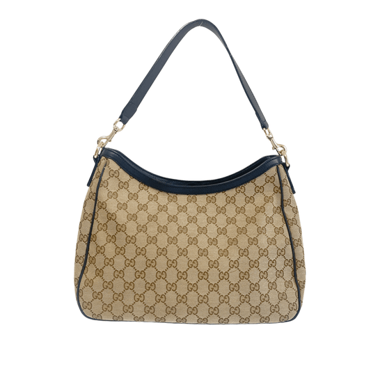 GUCCI GG Canvas Sherry Line Hobo Shoulder Bag, in , Sold by HIVE PRELOVED - Shoulder Bags, ,