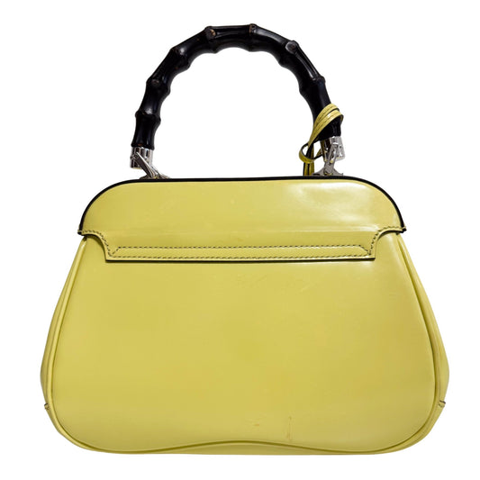 GUCCI Handbag Top Handle Bamboo Radic Yellow, in , Sold by HIVE PRELOVED - Handle Bags, ,