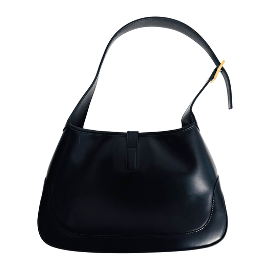 GUCCI Jackie Black Leather Shoulder Bag, in , Sold by HIVE PRELOVED - Shoulder Bags, ,