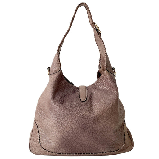 GUCCI New Jackie Grey Leather Shoulder Bag, in , Sold by HIVE PRELOVED - Shoulder Bags, ,