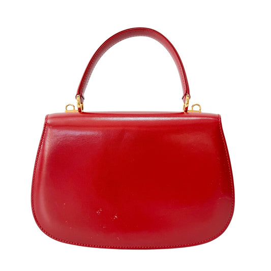 GUCCI Red Leather Lady Lock Handbag, in , Sold by HIVE PRELOVED - Handle Bags, ,