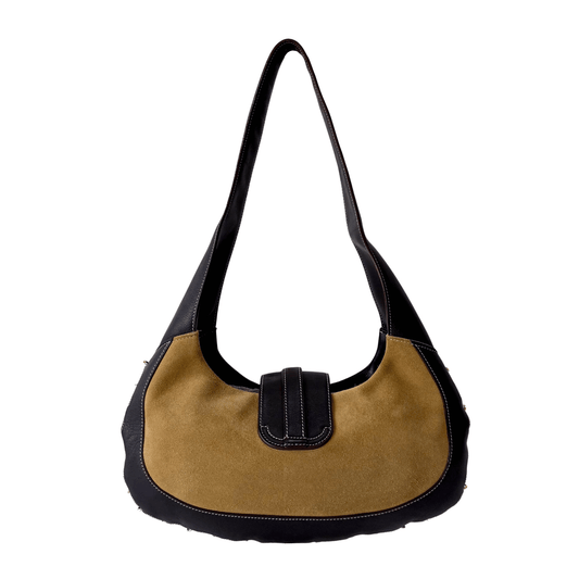 LOEWE Brown Suede Hobo Shoulder Bag, in , Sold by HIVE PRELOVED - Shoulder Bags, ,
