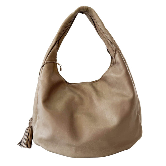 LOEWE Gold Nappa Leather Hobo Shoulder Bag, in , Sold by HIVE PRELOVED - Shoulder Bags, ,