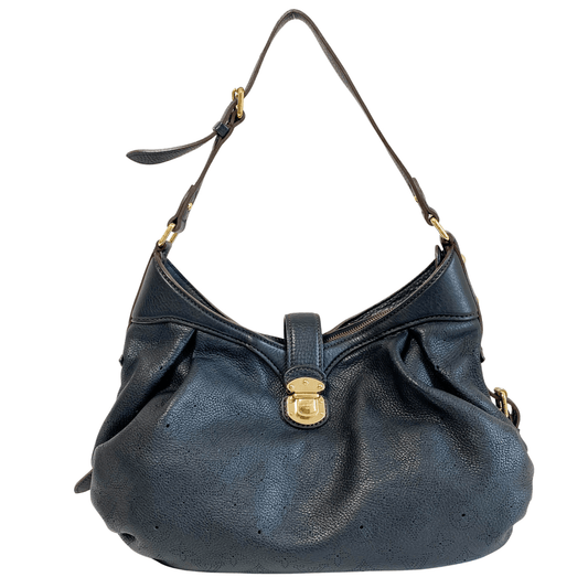 LOUIS VUITTON Black Monogram Mahina Solar PM Calf Leather Shoulder Bag, in , Sold by HIVE PRELOVED - Shoulder Bags, ,