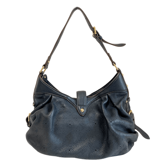 LOUIS VUITTON Black Monogram Mahina Solar PM Calf Leather Shoulder Bag, in , Sold by HIVE PRELOVED - Shoulder Bags, ,