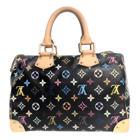 LOUIS VUITTON Louis Vuitton x Takashi Murakami Multicolour Speedy 30, in , Sold by HIVE PRELOVED - Handle Bags, ,