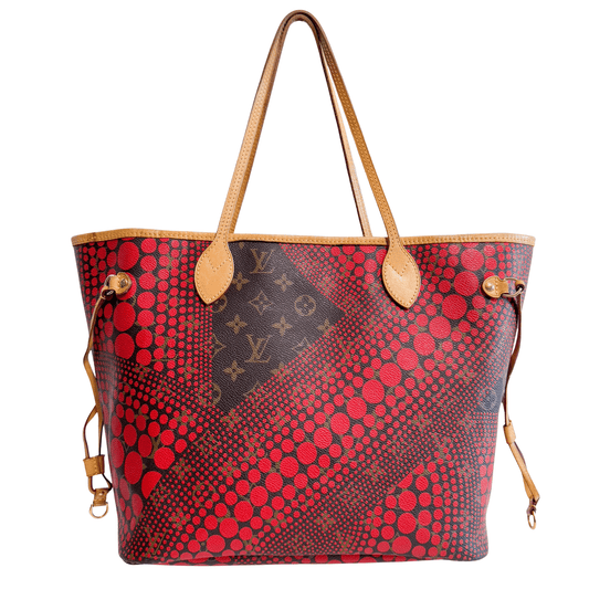 LOUIS VUITTON Louis Vuitton x Yayoi Kusama Monogram Wave Neverfull MM Tote, in , Sold by HIVE PRELOVED - Totes, ,