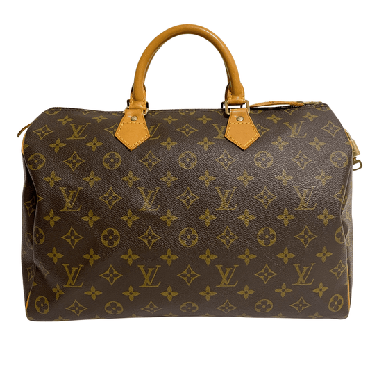 LOUIS VUITTON Monogram Speedy 35 Hand Bag, in , Sold by HIVE PRELOVED - Handle Bags, ,