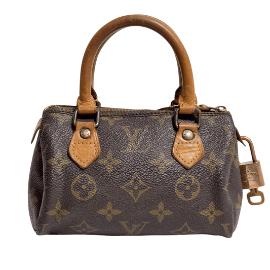 LOUIS VUITTON Nano Speedy / Mini HL Monogram Handbag, in , Sold by HIVE PRELOVED - Handle Bags, ,
