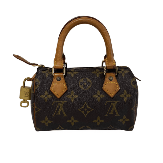 LOUIS VUITTON Nano Speedy Monogram Bag, in , Sold by HIVE PRELOVED - Handle Bags, Mini bags,