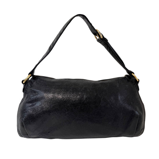 MIU MIU Archive Black Leather Shoulder Bag, in , Sold by HIVE PRELOVED - Shoulder Bags, ,