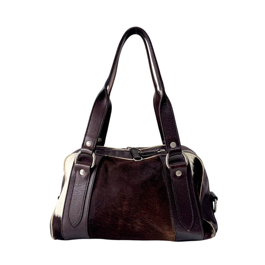 miu miu Archive Cow Print Pony Hair Shoulder Bag, in , Sold by HIVE PRELOVED - Shoulder Bags, ,