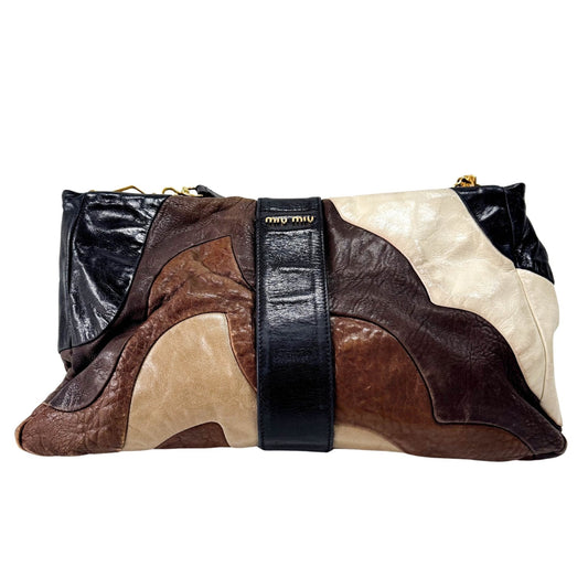 MIU MIU Archive Multi Colour Leather Shoulder Bag, in , Sold by HIVE PRELOVED - Shoulder Bags, ,