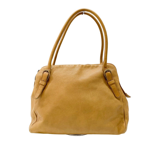 MIU MIU Miu Miu Brown Leather Shoulder Bag, in , Sold by HIVE PRELOVED - Shoulder Bags, ,