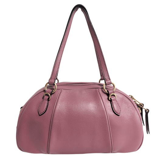 MIU MIU Pink Leather Boston Bowling Bag, in , Sold by HIVE PRELOVED - Handle Bags, ,