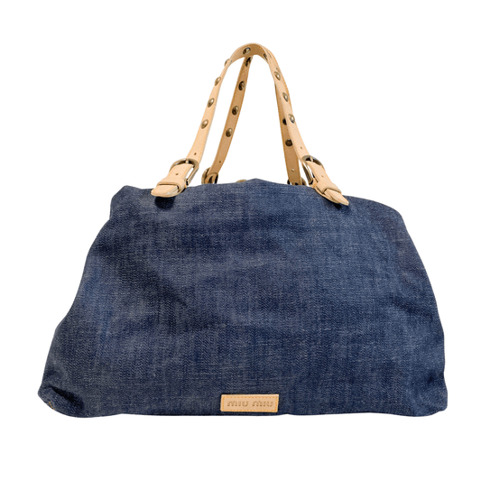 MIU MIU Vintage Denim Tote, in , Sold by HIVE PRELOVED - Totes, ,