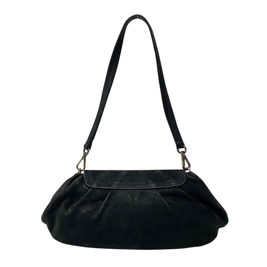 PRADA Black Leather Shoulder Bag, in , Sold by HIVE PRELOVED - Shoulder Bags, ,