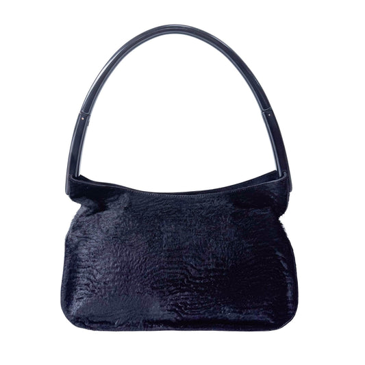 PRADA Black Pony Hair Shoulder Bag, in , Sold by HIVE PRELOVED - Shoulder Bags, ,