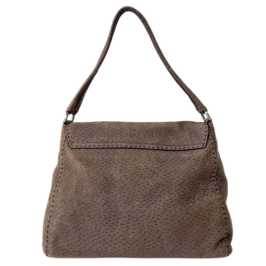 PRADA Brown Leather Shoulder Bag, in , Sold by HIVE PRELOVED - Shoulder Bags, ,