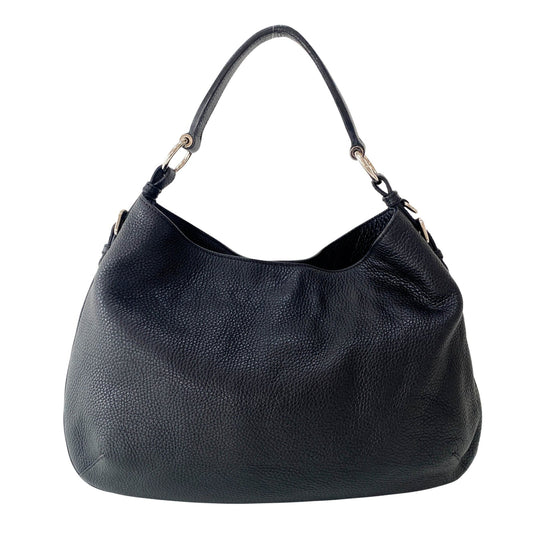 PRADA Leather Black Hobo Shoulder Bag, in , Sold by HIVE PRELOVED - Shoulder Bags, ,