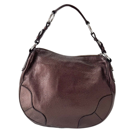 PRADA Metaric Bronze Shoulder Bag, in , Sold by HIVE PRELOVED - Shoulder Bags, ,
