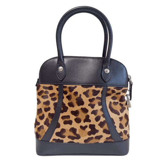 PRADA Vintage Leopard Pony Hair Hand Bag, in , Sold by HIVE PRELOVED - Handle Bags, ,