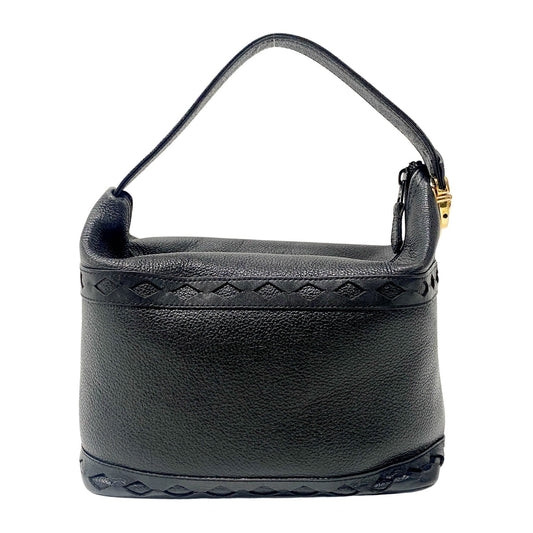 SAINT LAURENT Black Leather Handbag, in , Sold by HIVE PRELOVED - Handle Bags, ,