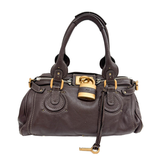 Paddington Brown Leather Shoulder Bag