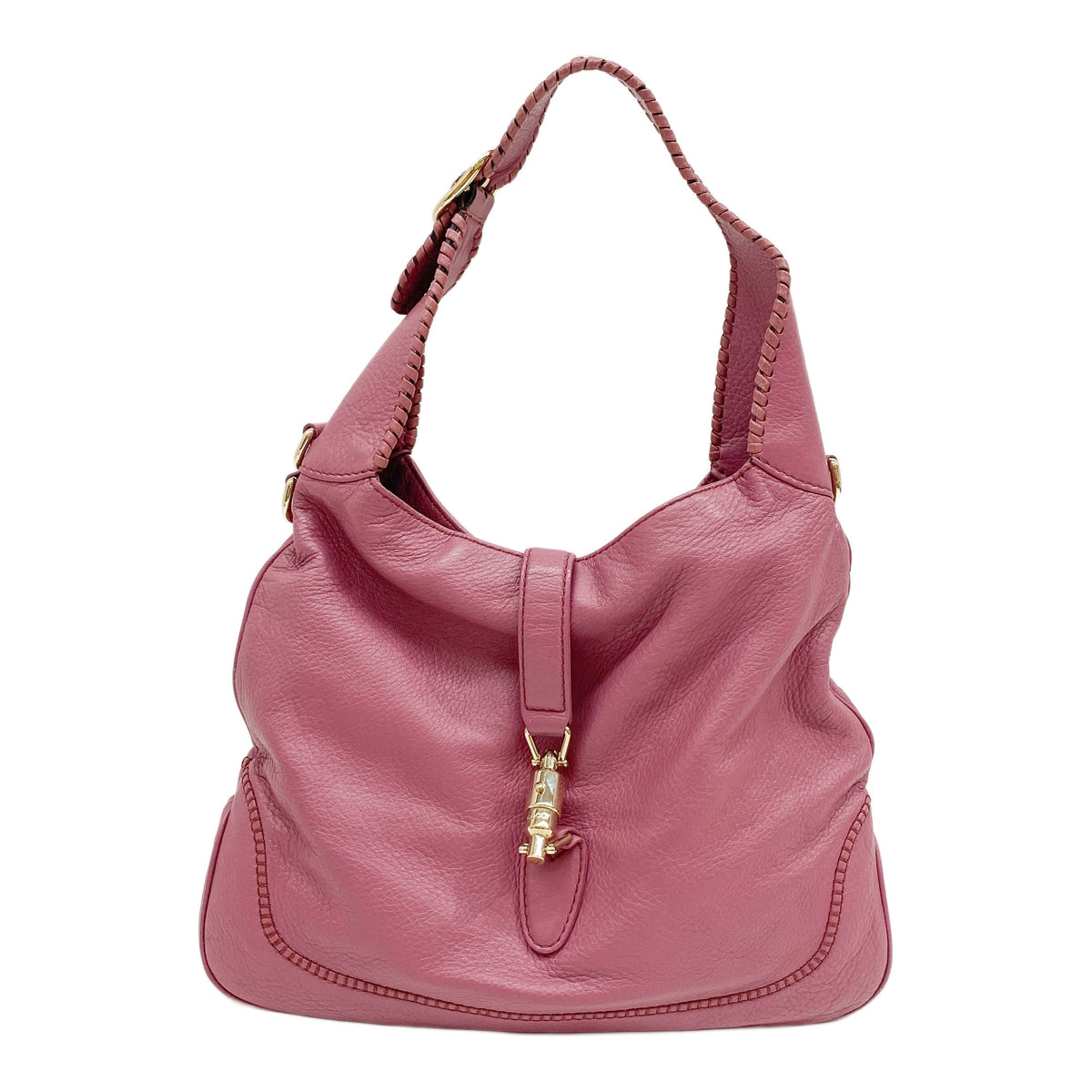 New Jackie Purple Leather Two Way Bag