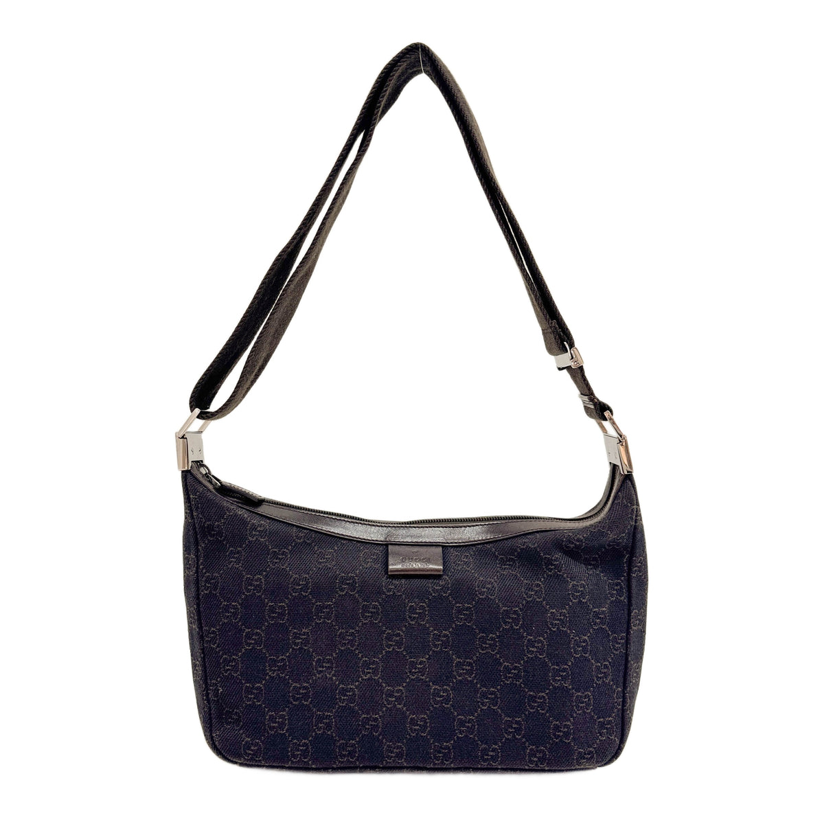 Brown GG Canvas Shoulder Bag