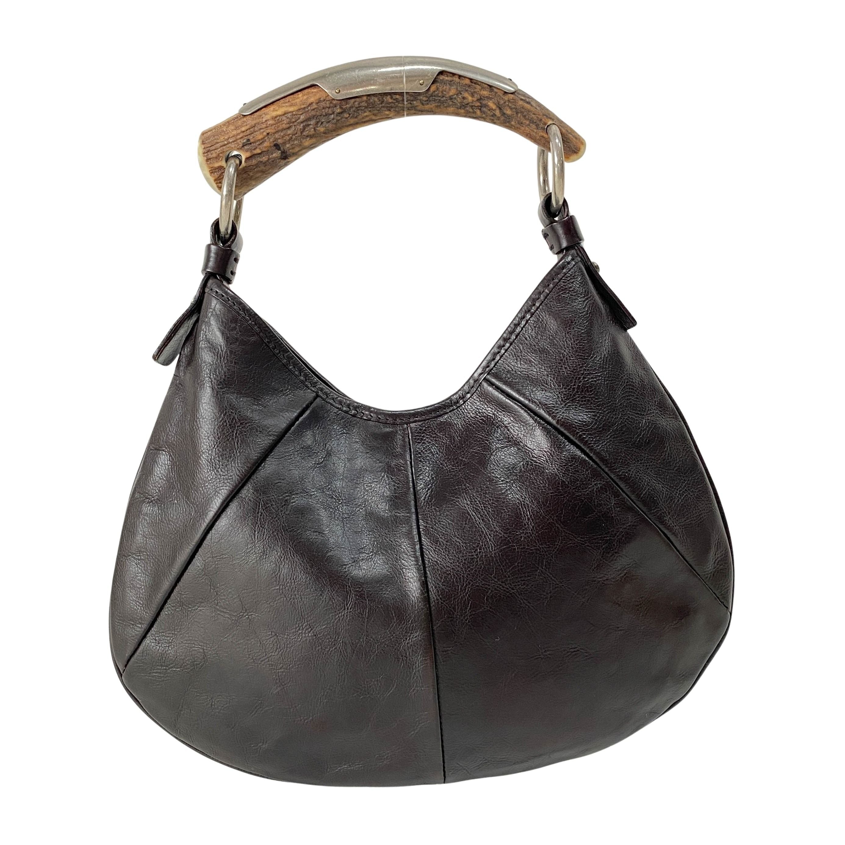 Mombasa Mini Brown Leather Handbag