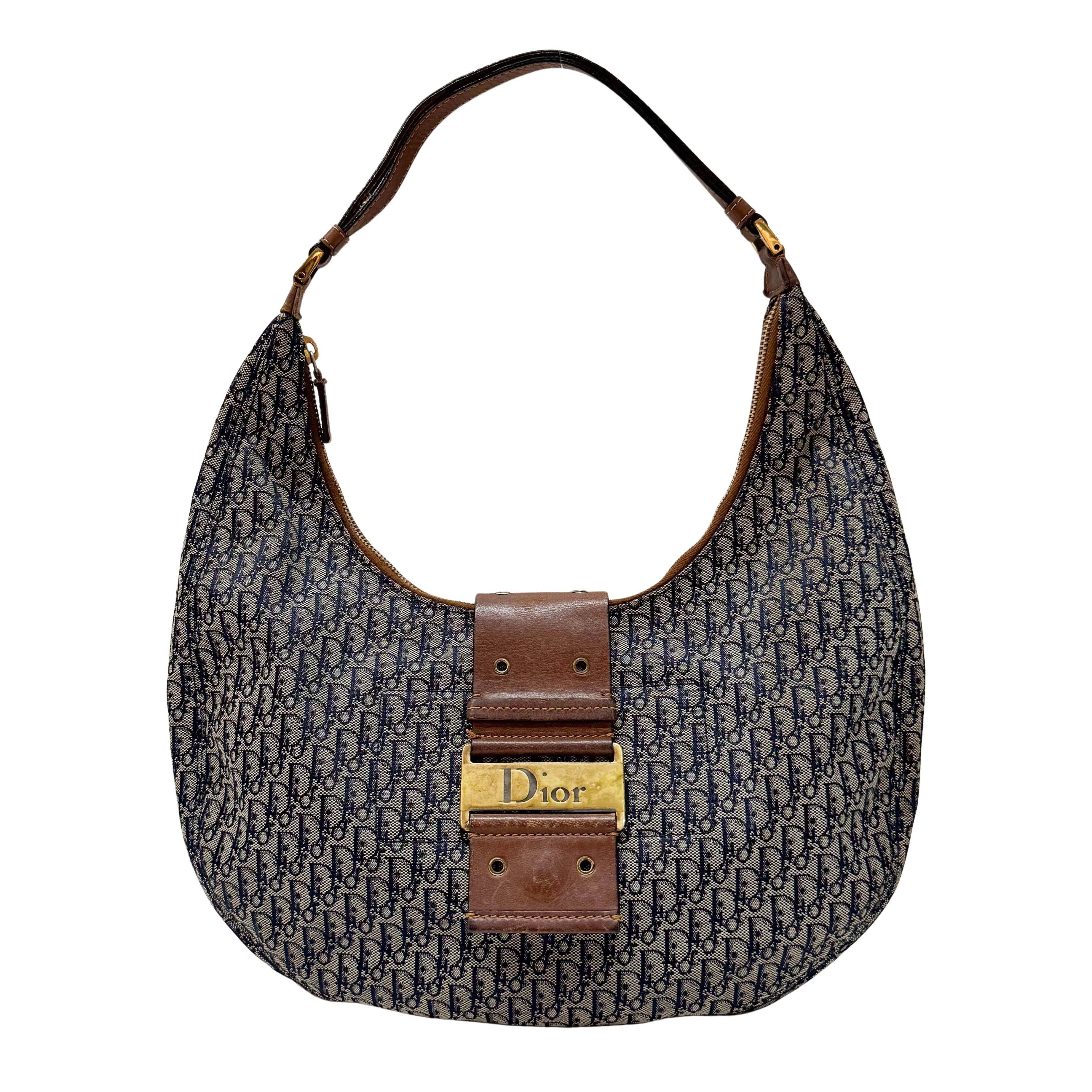 Street Chic Blue Trotter Hobo Shoulder Bag