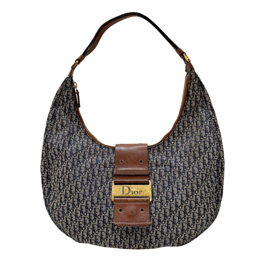 Street Chic Blue Trotter Hobo Shoulder Bag