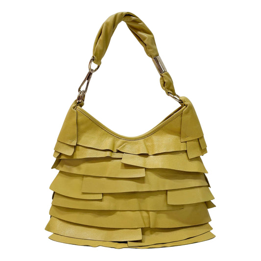 Saint Tropez Green Leather Shoulder Bag