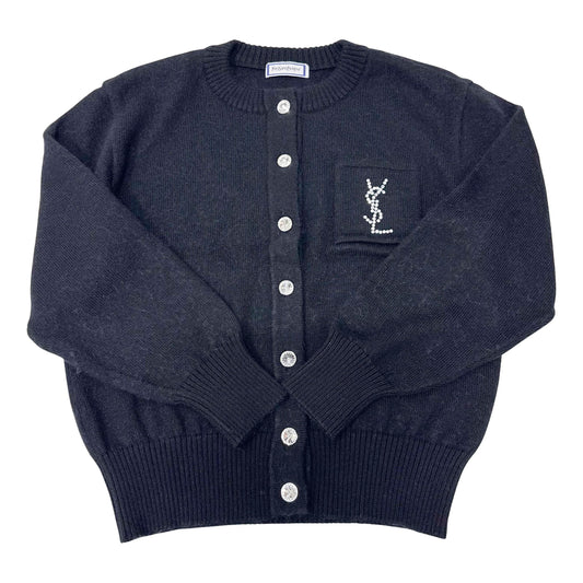 Size M Black  Wool Cardigan