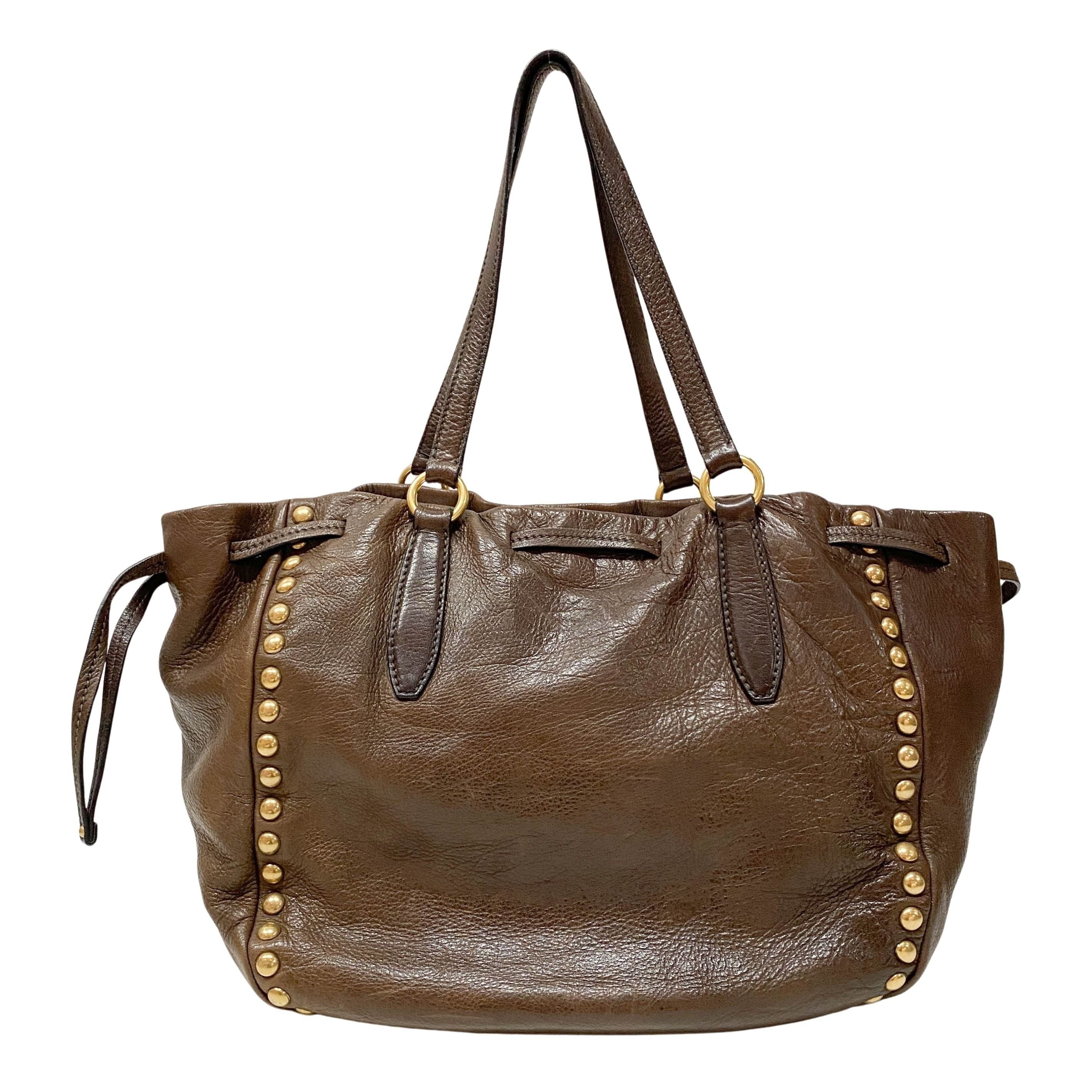 Brown Leather Tote bag