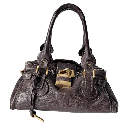 Paddington Brown Leather Shoulder Bag