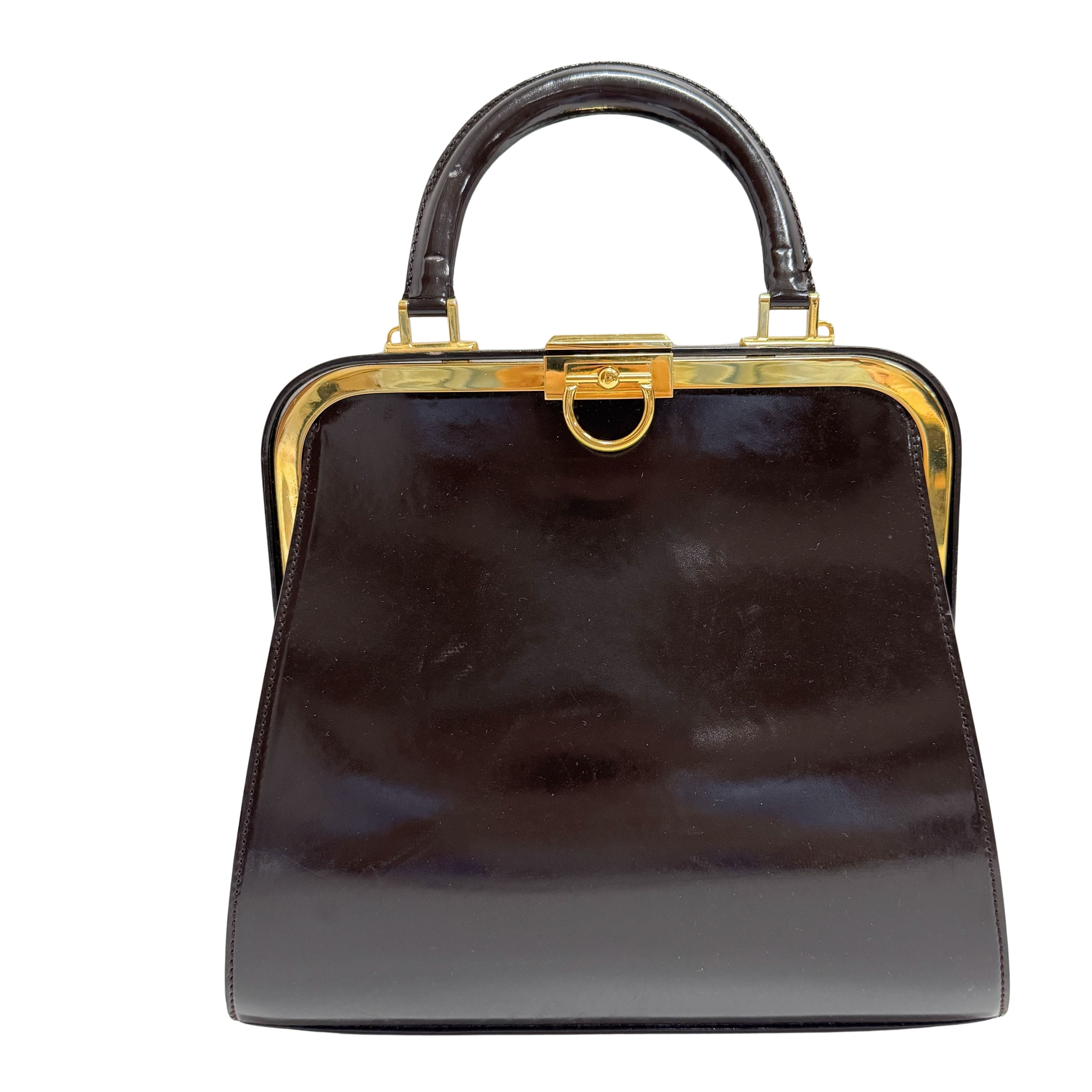 Brown Leather Handbag