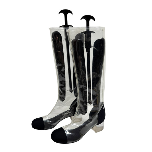 Size 39 Clear Tall Boots
