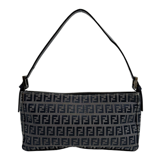 Zucchino Blue Canvas Shoulder Bag