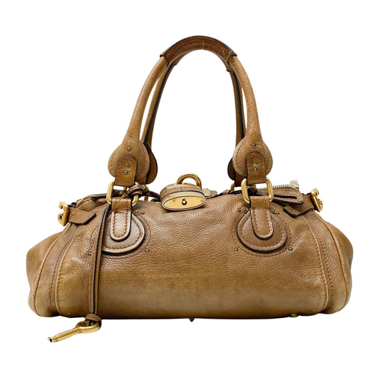 Paddington Brown Leather Shoulder Bag