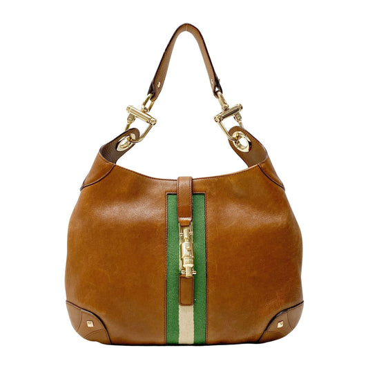 Jackie Brown Leather Shoulder Bag