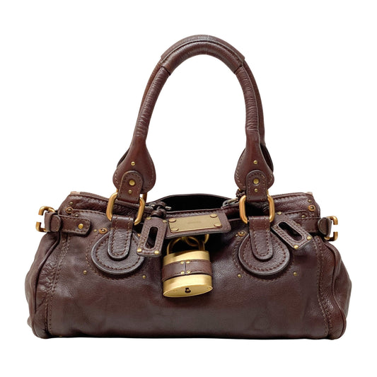 Paddington Brown Leather Shoulder Bag