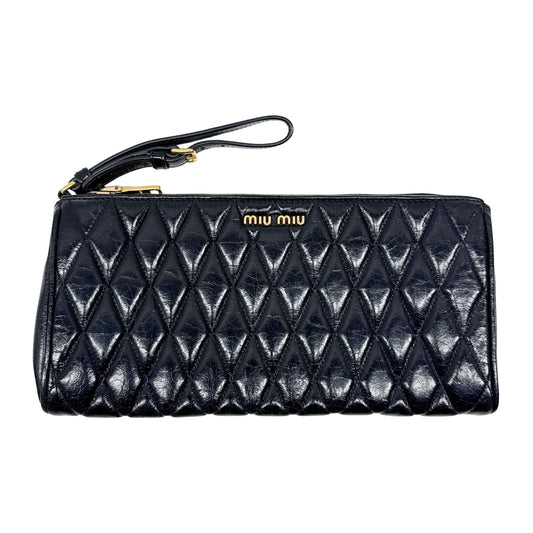 Vintage Black Leather Pouch