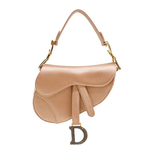 Saddle Bag Satin Rhinestone