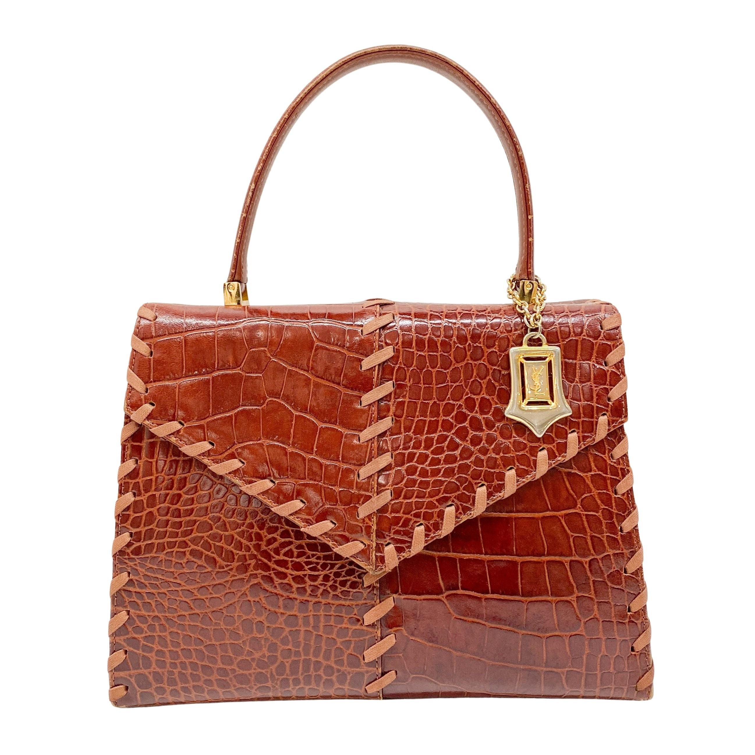 Cassandra Red Leather Hand Bag